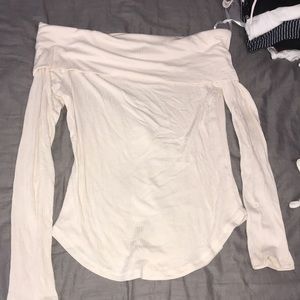 Off the shoulder top